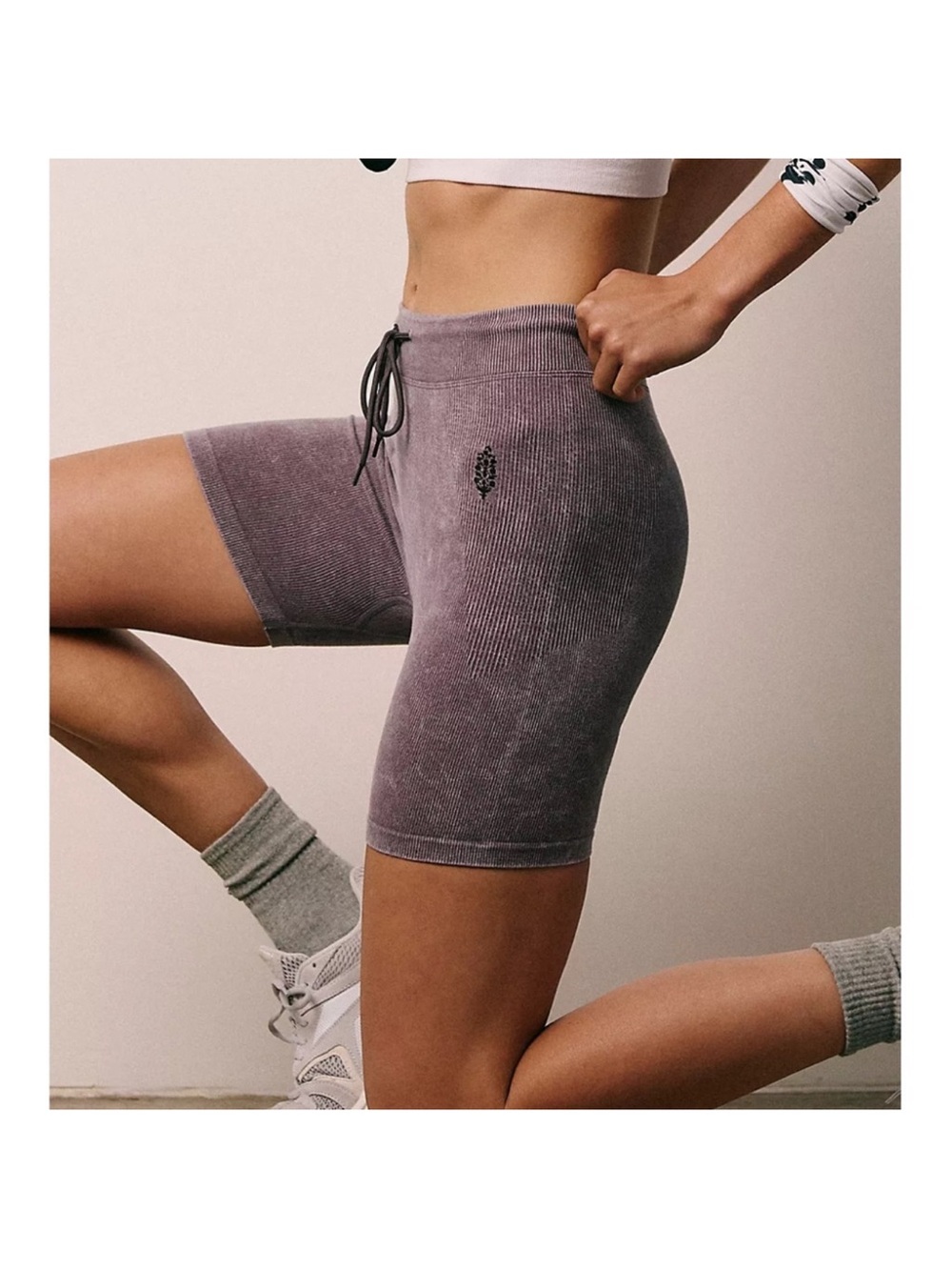Free People Movement Go To Rib Shorts